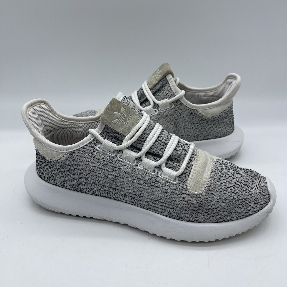 Adidas Tubular Shadow Men's Size 5.5 Running Shoes CQ0928‎ Gray White Sneakers